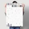 JIANWU-1PC-agenda-2019-2020-365-giorni-di-Calendario-Da-Parete-di-Carta-Pianificatore-Quotidiano-Note easyprezzo